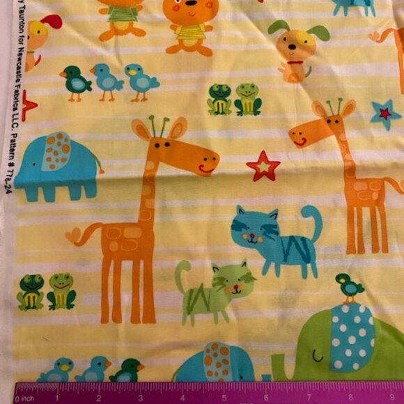 Share Best Friends Becky Taunton #778-24 baby quilt print cotton fabric - One Yd - Picture 3 of 4